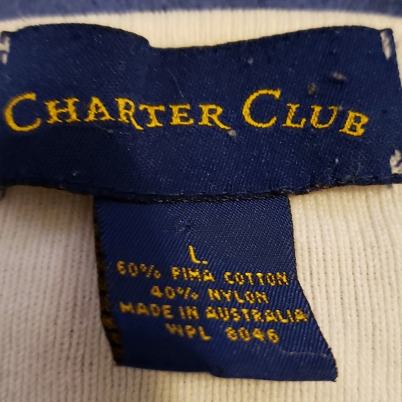 Charter club white henly top] - Picture 2 of 4